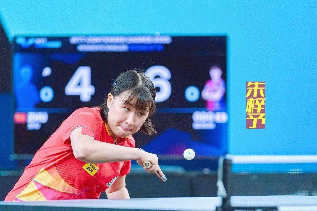WTT中国大满贯赛资格赛第二轮,杨屹韵朱思冰双削出场