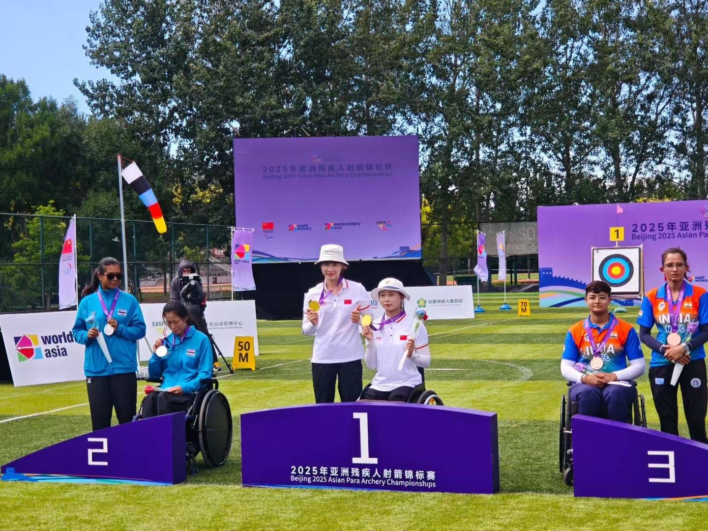 为国争光！惠州选手梁秋蓉亚洲赛场摘金夺铜